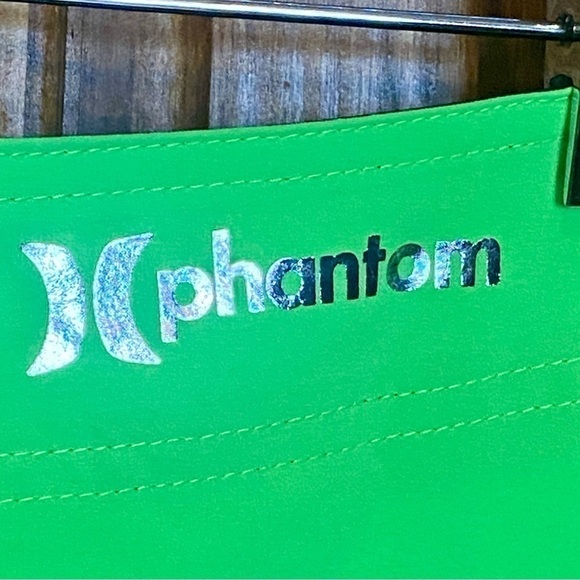 NWT Hurley Men's Phantom Solid 20" Stretch Board Shorts Size 30 lime green - Picture 3 of 7